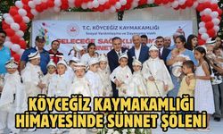 Köyceğiz Kaymakamlığı himayesinde sünnet şöleni
