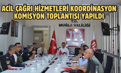 Acil Çağrı Hizmetleri Koordinasyon Komisyon toplantısı yapıldı