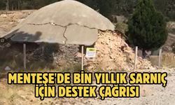 Menteşe'de bin yıllık sarnıç için destek çağrısı