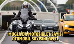 Muğla’da Motosiklet Sayısı Otomobil Sayısını Geçti