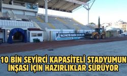 10 bin seyirci kapasiteli stadyumun inşası için hazırlıklar sürüyor