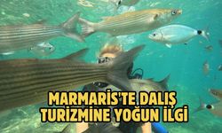 Marmaris'te dalış turizmine yoğun ilgi