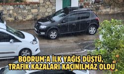 Bodrum’a İlk Yağış Düştü, Trafik Kazaları Kaçınılmaz Oldu