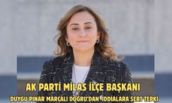 AK PARTİ MİLAS İLÇE BAŞKANI DUYGU PINAR MARÇALI DOĞRU’DAN  İDDİALARA SERT TEPKİ