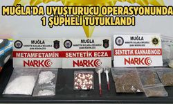 Muğla'da uyuşturucu operasyonunda 1 şüpheli tutuklandı