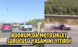 Bodrum’da Motosiklet Sürücüsü Yaşamını Yitirdi