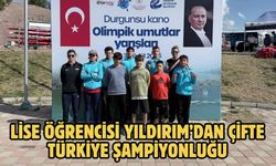 Lise öğrencisi Yıldırım’dan çifte Türkiye Şampiyonluğu