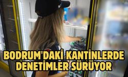 Bodrum'daki kantinlerde denetimler sürüyor