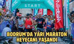 Bodrum'da yarı maraton heyecanı yaşandı