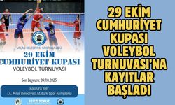 29 EKİM CUMHURİYET KUPASI VOLEYBOL TURNUVASI’NA KAYITLAR BAŞLADI