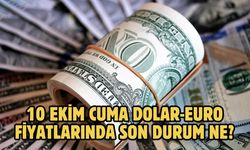 10 EKİM CUMA DOLAR-EURO FİYATLARINDA SON DURUM NE?