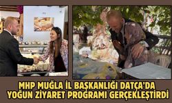 MHP Muğla İl Başkanlığı Datça’da Yoğun Ziyaret Programı Gerçekleştirdi