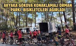Akyaka Gökova Konaklamalı Orman Parkı, Bisikletçileri Ağırladı