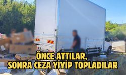 Önce attılar, sonra ceza yiyip topladılar