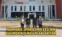 Marmaris Spor Kompleksi'nin kasımda açılması planlanıyor
