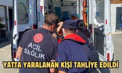 Yatta yaralanan kişi tahliye edildi