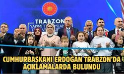 CUMHURBAŞKANI ERDOĞAN TRABZON’DA AÇIKLAMALARDA BULUNDU