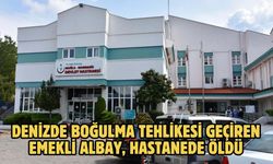 Denizde boğulma tehlikesi geçiren emekli albay, hastanede öldü