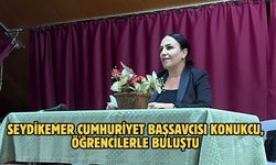 Seydikemer Cumhuriyet Başsavcısı Konukcu, öğrencilerle buluştu
