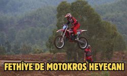 Fethiye'de motokros heyecanı