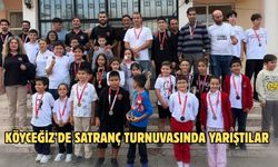 Köyceğiz’de satranç turnuvasında yarıştılar