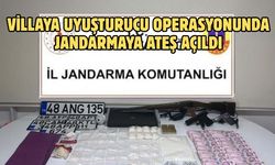 Villaya uyuşturucu operasyonunda jandarmaya ateş açıldı