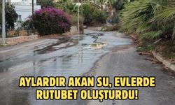 AYLARDIR AKAN SU, EVLERDE RUTUBET OLUŞTURDU!