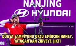 Dünya şampiyonu okçu Emircan Haney, Yatağan'dan zirveye çıktı