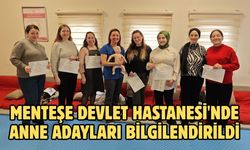 Menteşe Devlet Hastanesi'nde anne adayları bilgilendirildi