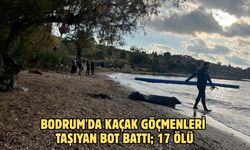 Bodrum'da kaçak göçmenleri taşıyan bot battı; 17 ölü
