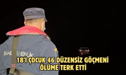 18’i çocuk 46 düzensiz göçmeni ölüme terk etti