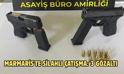 Marmaris'te silahlı çatışma: 3 gözaltı
