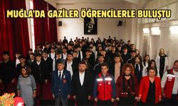 Muğla’da Gaziler öğrencilerle buluştu