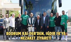 Bodrum Kai-Der’den, Iğdır FK’ya nezaket ziyareti