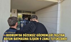 Bodrum'da düzensiz göçmenleri taşıyan botun batmasına ilişkin 9 zanlı tutuklandı