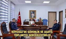 Köyceğiz’de güvenlik ve asayiş toplantısı gerçekleştirildi