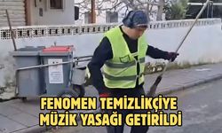 Fenomen temizlikçiye müzik yasağı getirildi