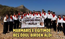 Marmaris'e eğitimde beş ödül birden aldı