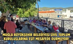 MUĞLA BÜYÜKŞEHİR BELEDİYESİ SİVİL TOPLUM KURULUŞLARINA EŞİT MESAFEDE DURMUYOR!