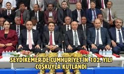 Seydikemer'de Cumhuriyet'in 102. yılı coşkuyla kutlandı