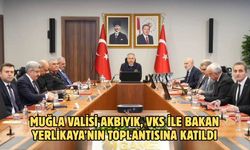 Muğla Valisi Akbıyık, VKS İle Bakan Yerlikaya’nın Toplantısına Katıldı
