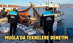 Muğla'da teknelere denetim