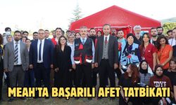 MEAH'ta başarılı afet tatbikatı