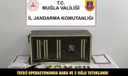 Tefeci operasyonunda baba ve 2 oğlu tutuklandı