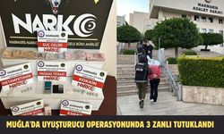 Muğla'da narkotik operasyonunda 3 zanlı tutuklandı