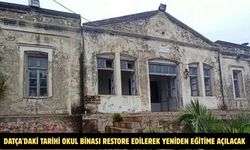Datça'daki tarihi okul binası restore edilerek yeniden eğitime açılacak
