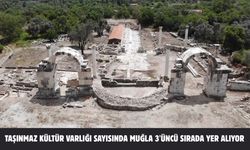 Taşınmaz kültür varlığı sayısında Muğla 3'üncü sırada yer alıyor