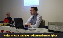 Muğla'da masa tenisinde yeni antrenörler yetişiyor