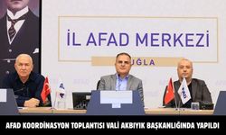 AFAD Koordinasyon toplantısı Vali Akbıyık başkanlığında yapıldı
