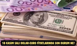 18 KASIM SALI DOLAR-EURO FİYATLARINDA SON DURUM NE?